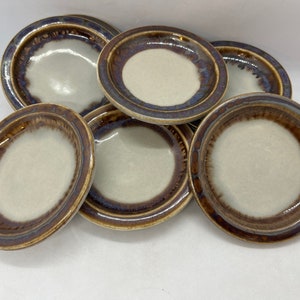 Quistgaard Mexico, set of 8 small Bing and Grondahl vintage butter / Oyster / jewelry dishes Jens Harald Quistgaard, Danish vintage design