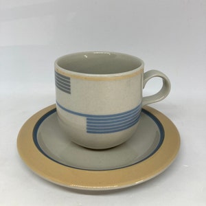 Arabia Kombi coffee duo sets, mint condition rare design by Kati Tuominen-Niittylä, Finnish vintage design