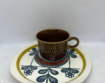 Stavangerflint Brunette tv cup and plate set, designed by Kåre