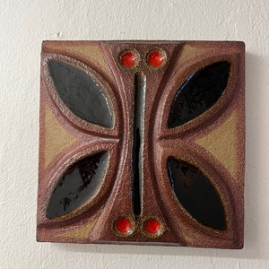 Søholm ceramic wall plate with Butterfly 3574-1, Noomi Backhausen Danish design
