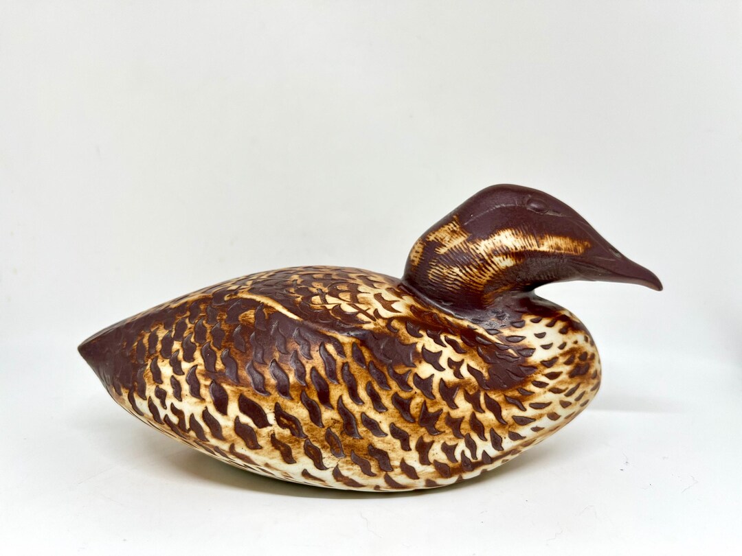 Gustavsberg Eider (sea Duck) Female, Ceramic Bird Archipelago