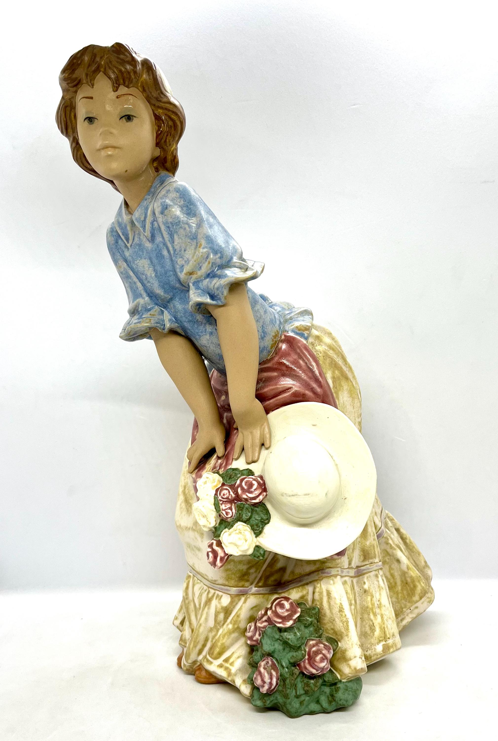 Lladro Gres Girl - Etsy