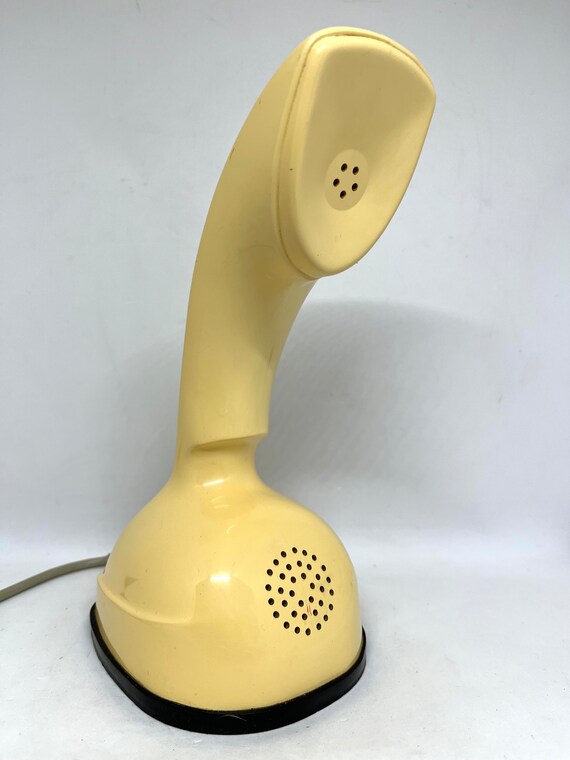 Cobra Phone, Original Vintage Cream Colored Ericsson Cobra Rotary 