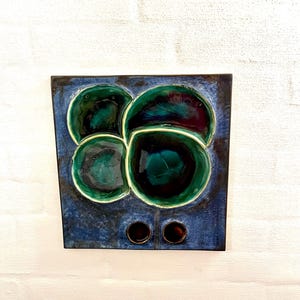 Rorstrand ceramic plaque Kavalkad, VERY RARE Olle Alberius design for Rorstrand, Wall plaque No. 6 from the Kavalkad series, Swedish design