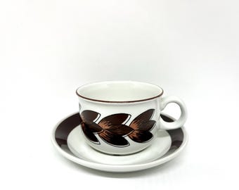 Stavangerflint Brunette tv cup and plate set, designed by Kåre