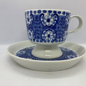 Arabia Ali coffeecup duo sets, Raija Uosikkinen Finnish vintage design
