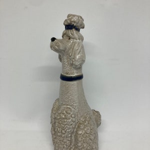 Dorothy Clough RARE Poodle figurine for Upsala Ekeby Sweden, Midcentury design