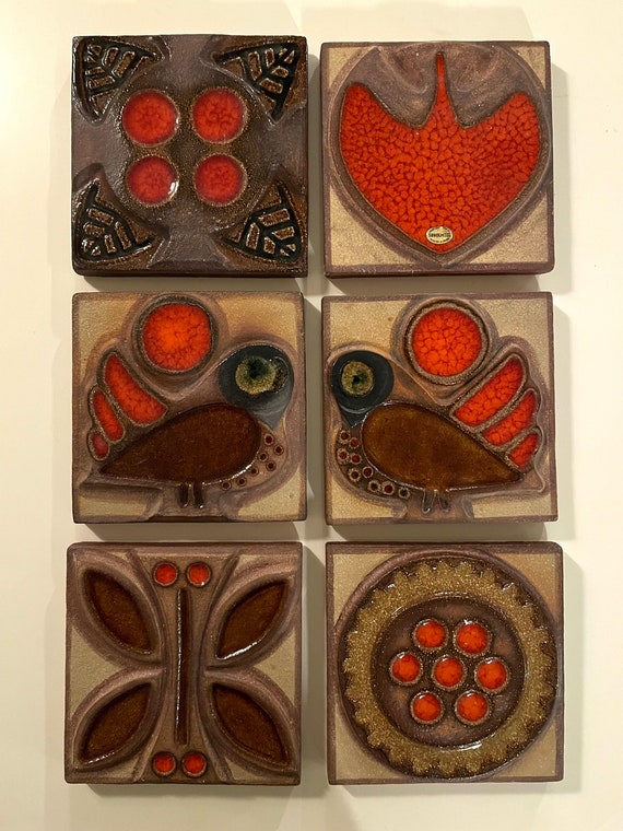 Soholm Ceramic Wall Plate With Bird Looking Left 3574-4, Noomi
