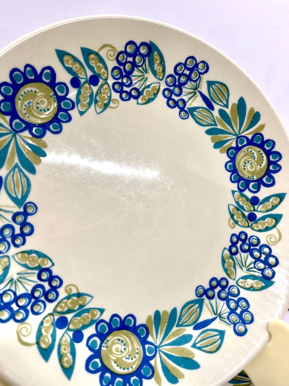 Figgjo Flint Tor Viking, Set of 6 Plates 20,5 Cm, Designed by Turi