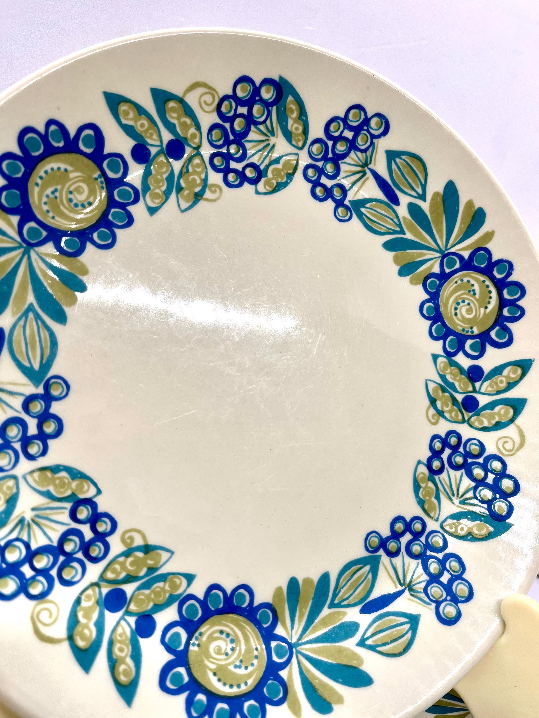 Figgjo Flint Tor Viking, Set of 6 Plates 20,5 Cm, Designed by Turi