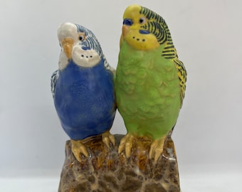 青いインコ　＃2210　No.2　★B＆G（ロイヤルコペンハーゲン）　デンマーク 青いインコ ＃2210 No.2 ☆B＆G（ロイヤルコペンハーゲン