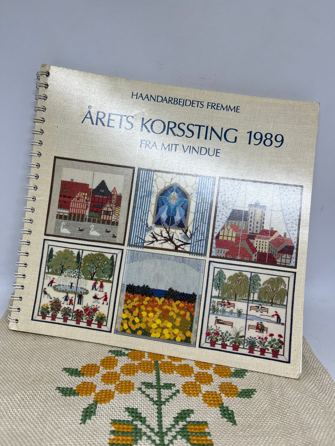 Haandarbejdets Fremme 1989, Danish Cross Stitch Patterns and Calendar, from My Window Patterns, Gerda Bengtsson Danish Handcraft Tradition - Etsy Haandarbejdets Fremme 1989, Danish Cross Stitch Patterns and Calendar, from My Window Patterns, Gerda Bengtsson Danish Handcraft Tradition - Etsy