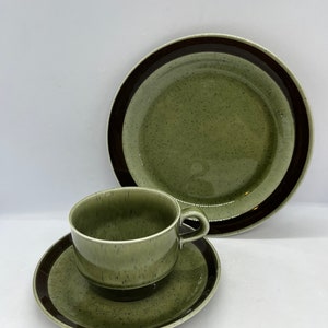 Rorstrand Vieta Coffee cup trio sets, Carl Harry Stålhane Swedish design