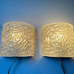 Rotaflex wall lights, set of two Exquisite and very rare vintage Danish sconces, vintage Danish design
