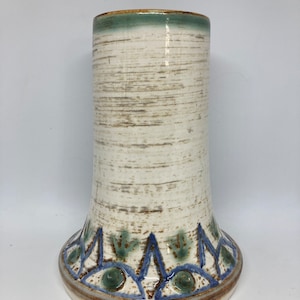 Soholm ceramic vase, very rare vase designed by Arne Finne Nielsen for Soholm, midcentury Danish design