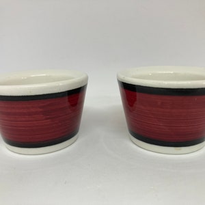 Rorstrand Carmen egg cups, Carl Harry Stålhane Swedish design
