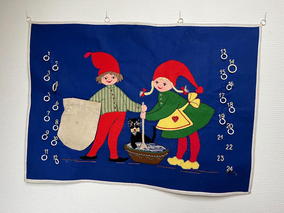 Christmas Advent Calendar, Danish Karen K Design Advent Calendar ...