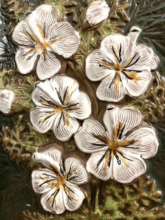 JIE Gantofta スウェーデン、MINT 29,5 x 19,5 cm 陶板、緑の釉薬の