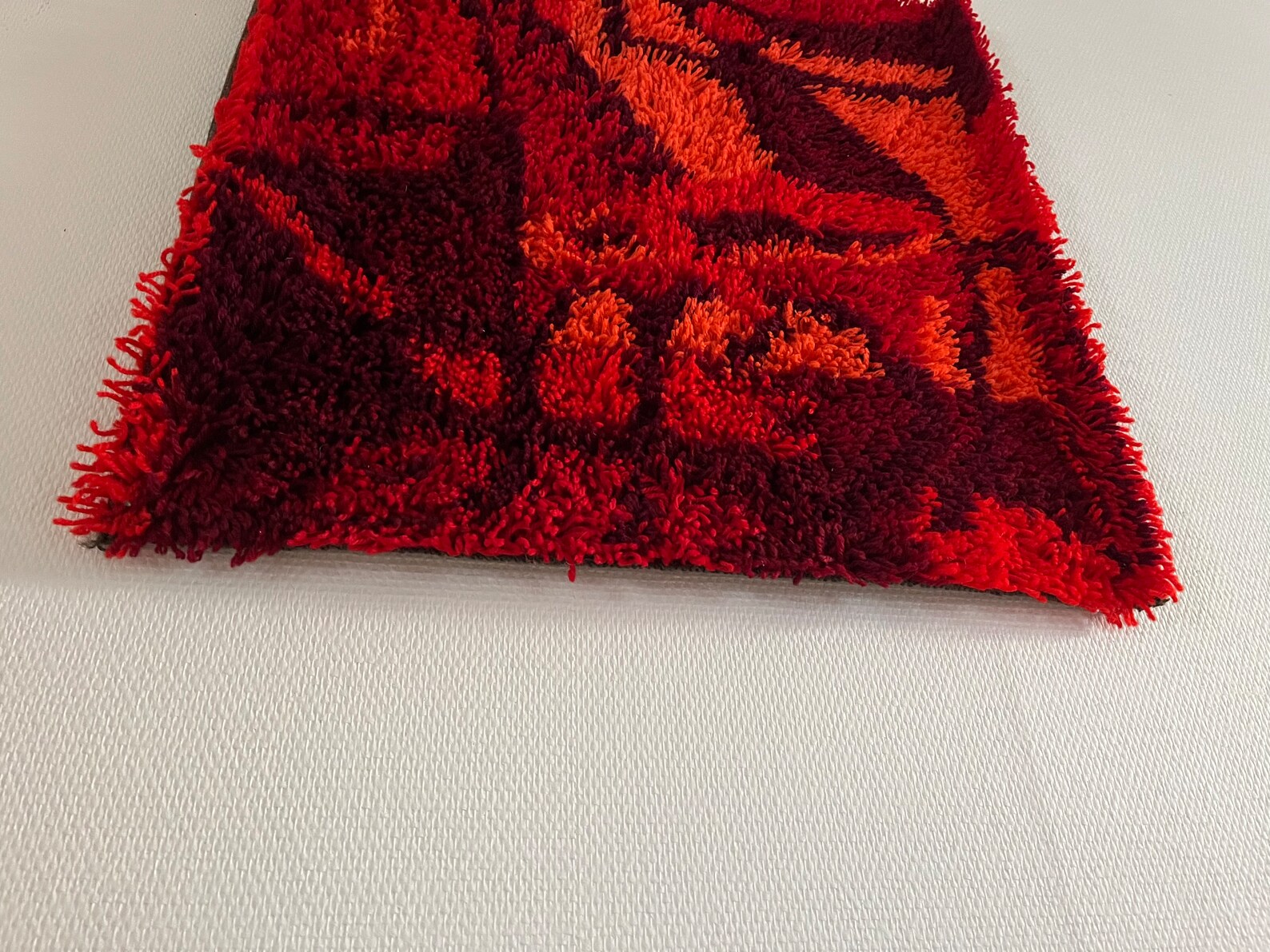 Danish Ege Rya Rug/ Tapestry 100% Wool Original Tag Original - Etsy