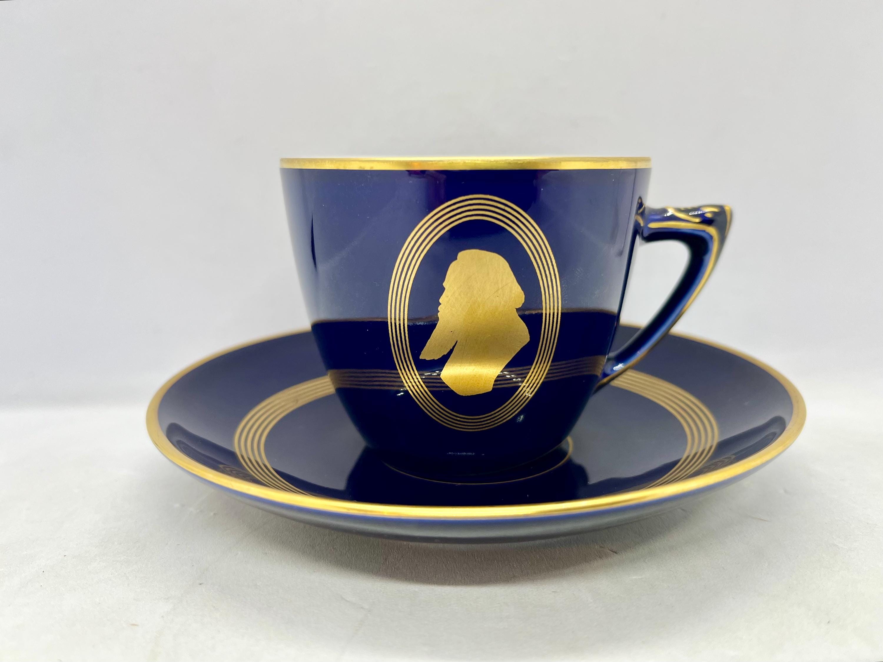 Bing and Grondahl Collectible, Composer Coffee Set, MINT Condition