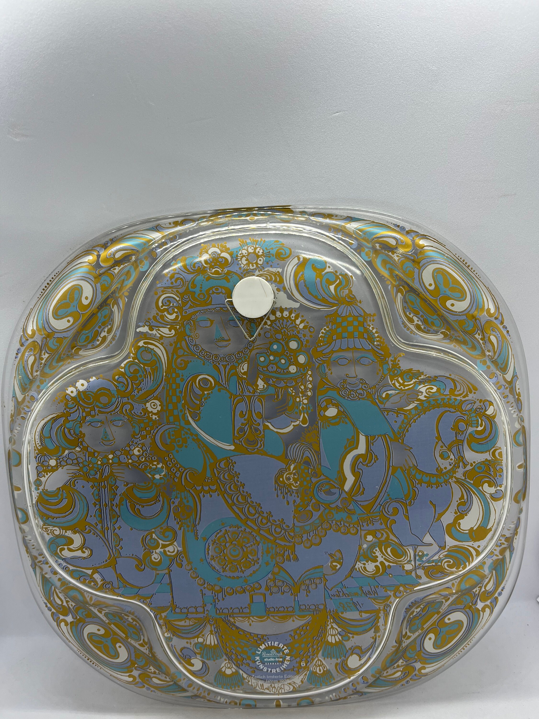 ローゼンタール スタジオライン ウィンブラッド クリスマスプレート1978