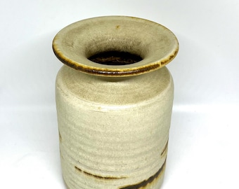 Danish ceramic vase, Beautiful Danish ceramics MINT vase, handmade workshop ceramics, vintage Danish design