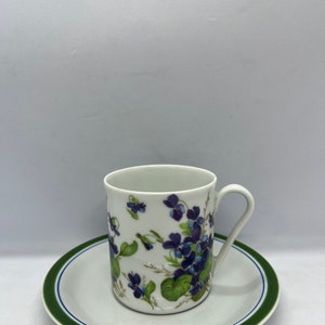Ikea Blåsippa duo sets( blue anemone ), coffee cup duo sets, Marguerite Walfridson Swedish vintage design