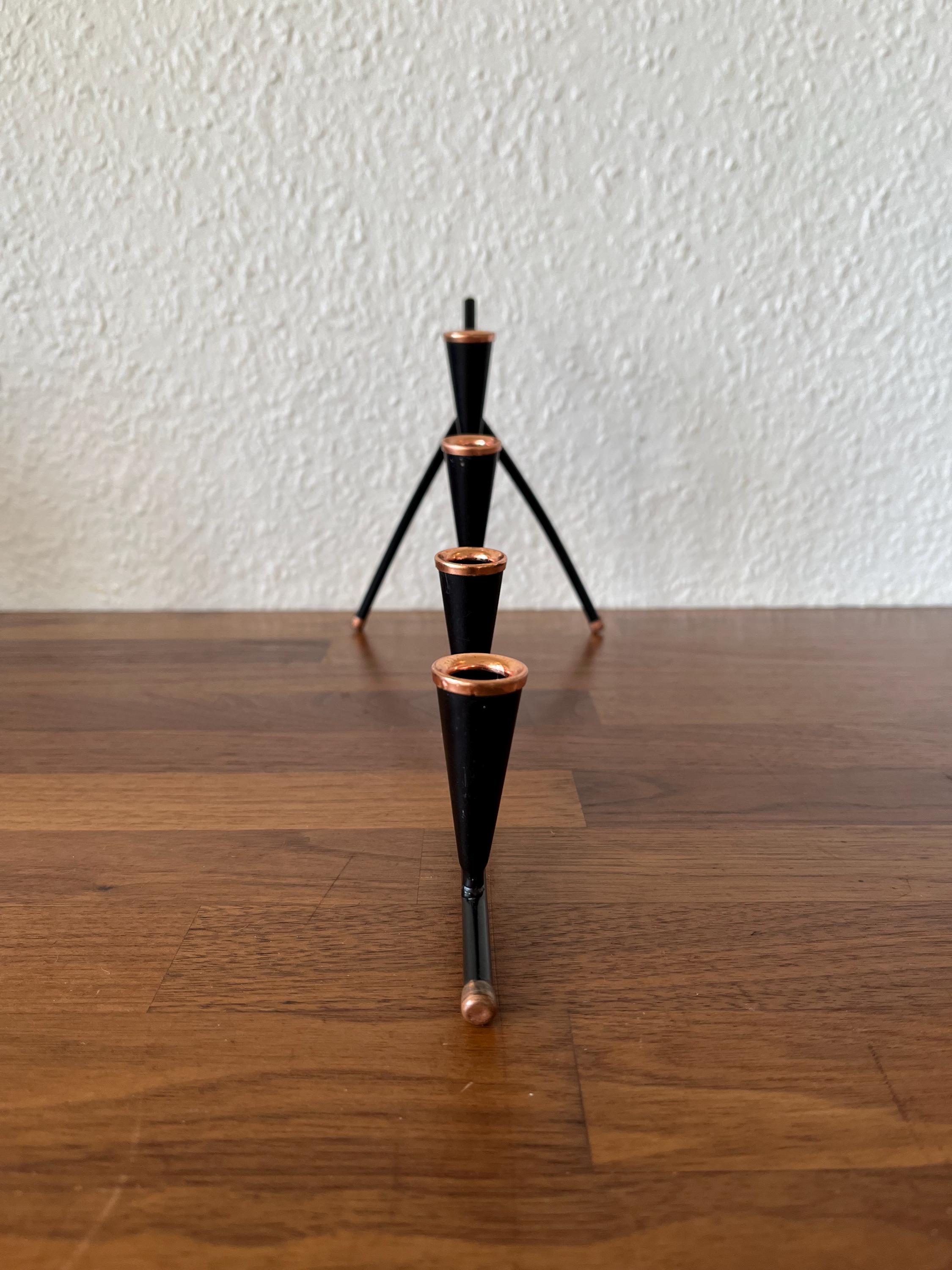 ヴィンテージキャンドルホルダー、グンナー・アンダーによる希少