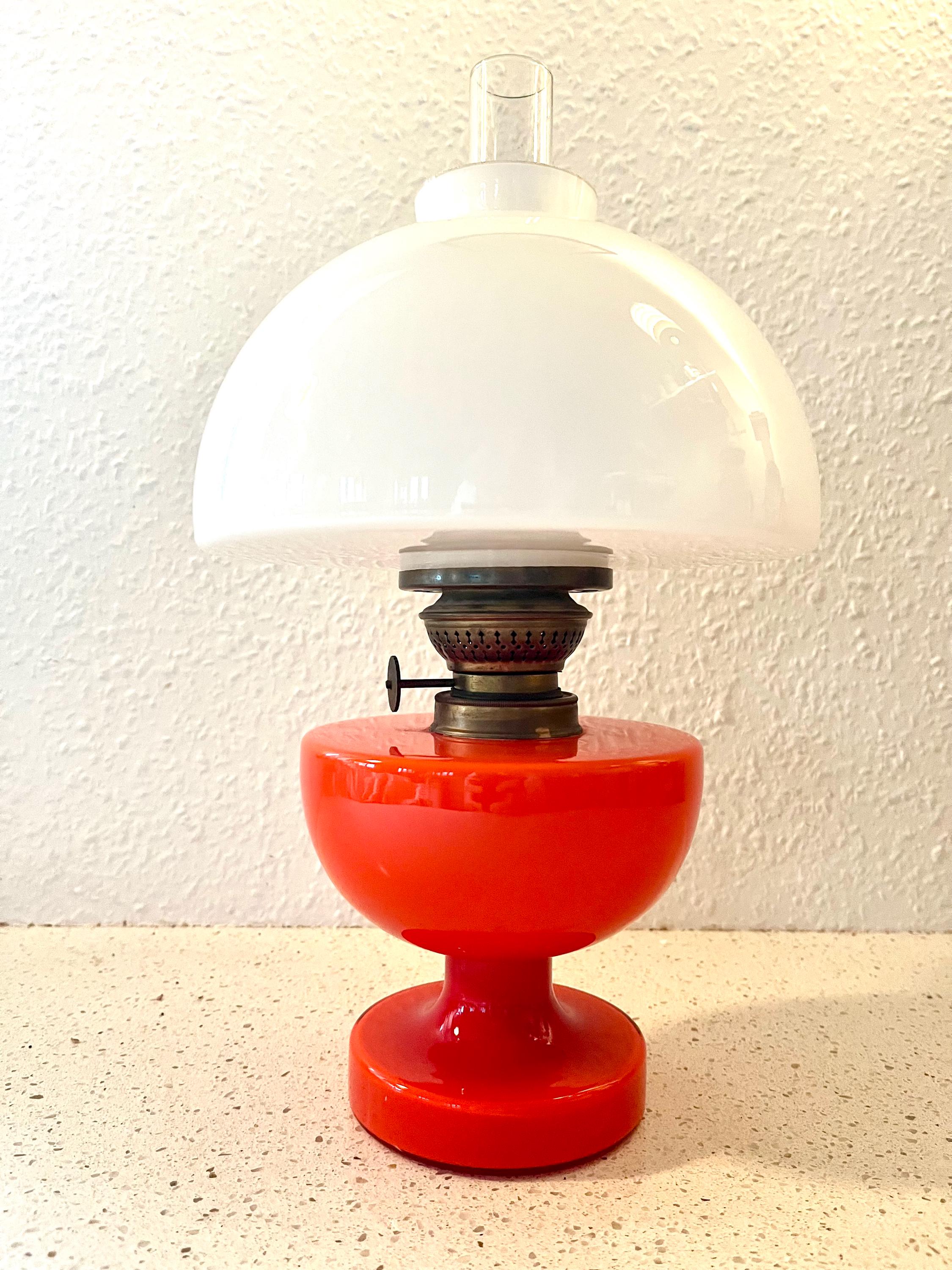 Holmegaard Glass Lamp, MINT 