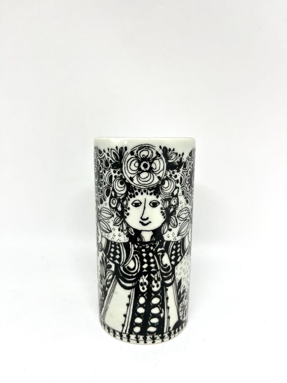 Bjorn Wiinblad Vase, Original Vintage Bjorn Wiinblad Design 