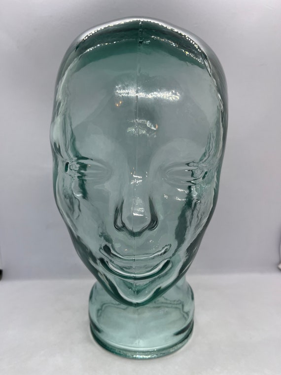 ヴィンテージ ガラス製 マネキン ヘッド ランプ　ディスプレイ　インテリア ヴィンテージ ガラス製 マネキン ヘッドランプ ディスプレイ