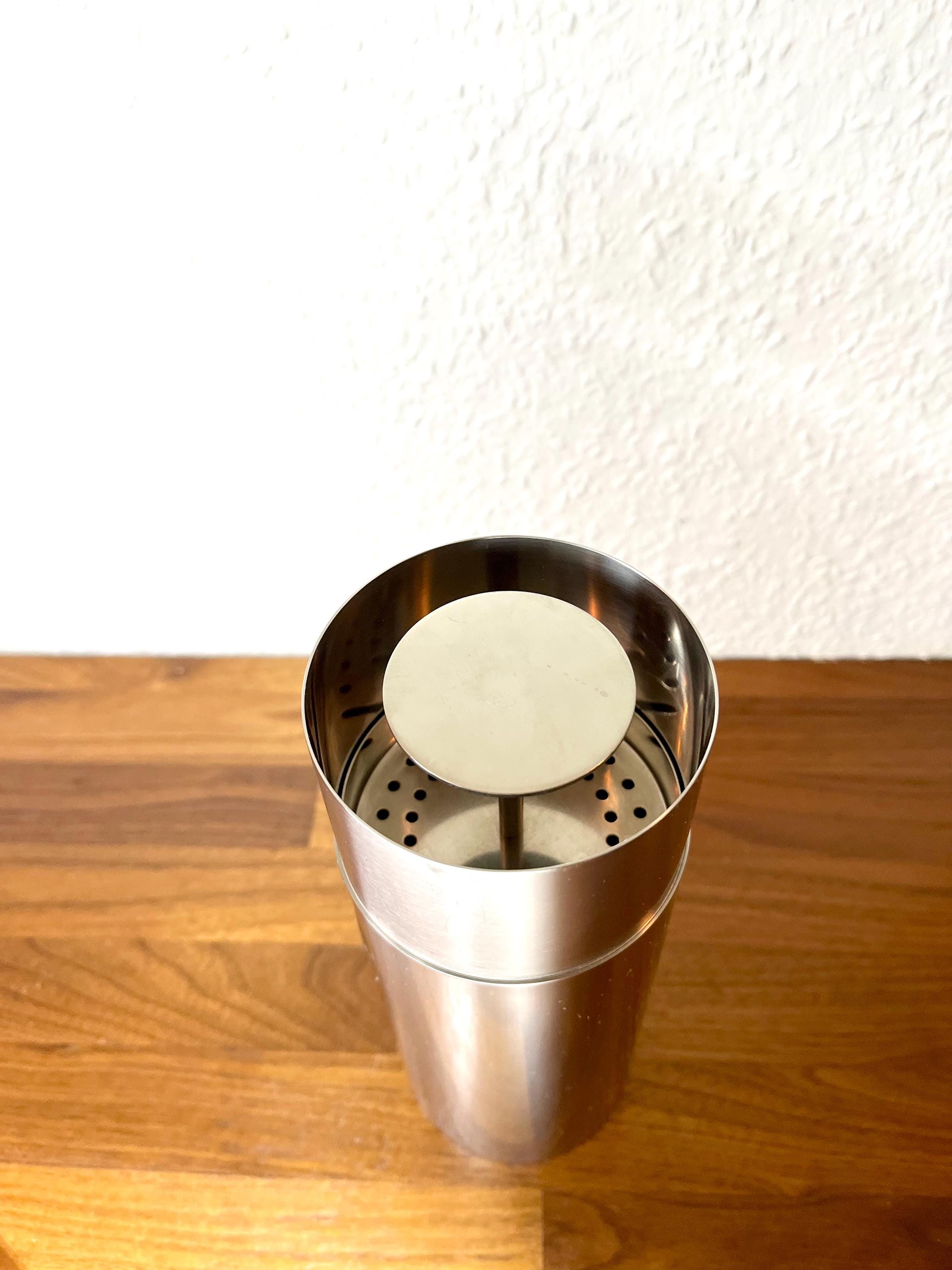 Stelton カクテルシェーカー、シリンダーライン ステンレススチール