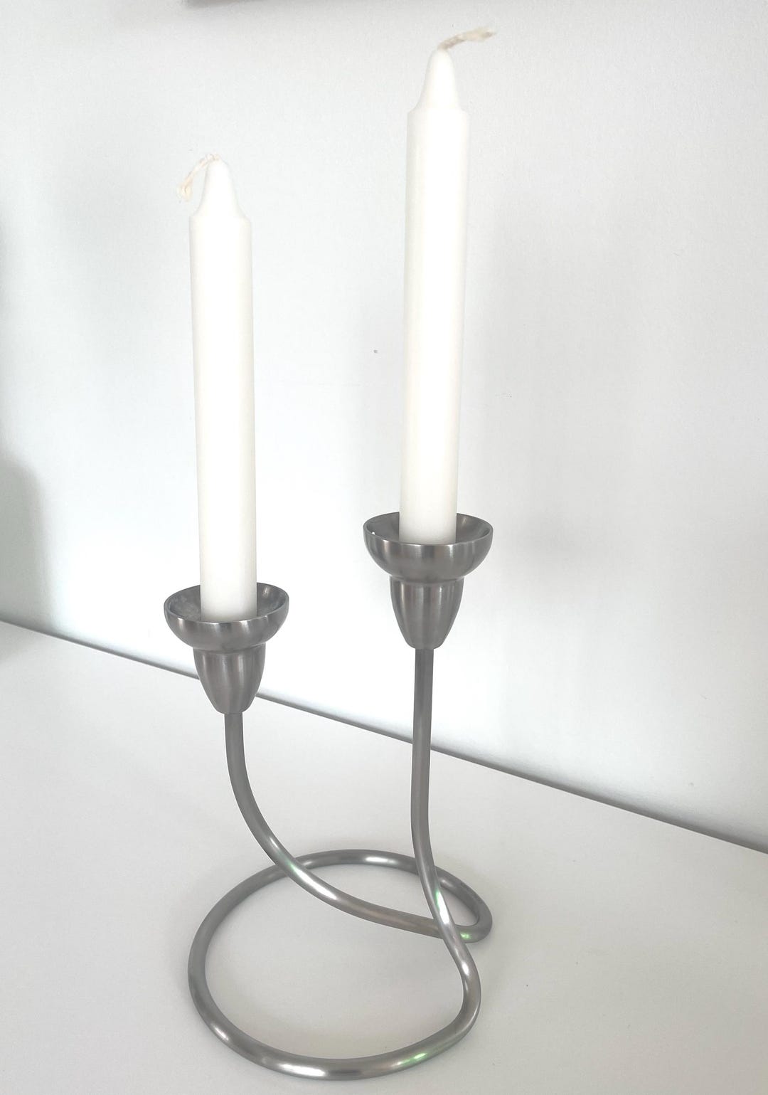 Georg Jensen Swing Candle Holder for Two Candles, Matte