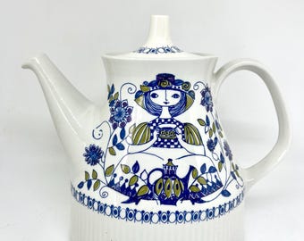 Figgjo Saga TV Set/ Breakfast Plate and Cup, MINT Condition Turi