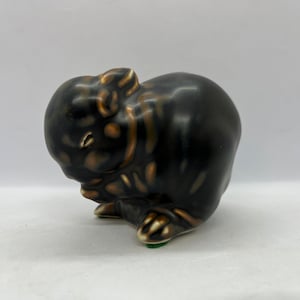Royal Copenhagen Rabbit baby, RARE collectible Baby Rabbit figurine, 1.st quality stoneware No. 22693, Jeanne Grut vintage Danish design