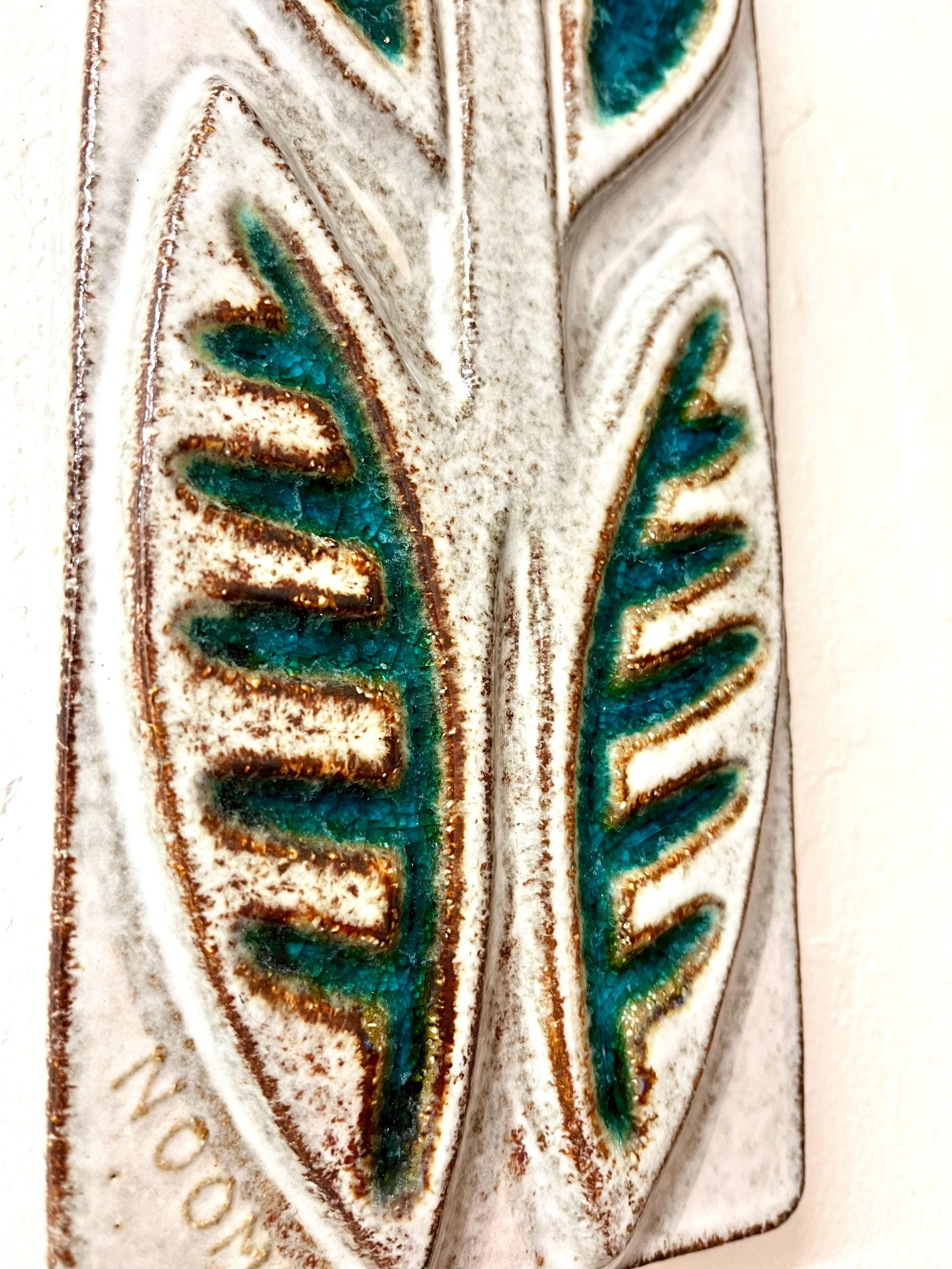 Soholm Ceramic Wall Plate , Mint Condition Signed Noomi Soholm Ceramic Wall Plate , Mint Condition Signed Noomi