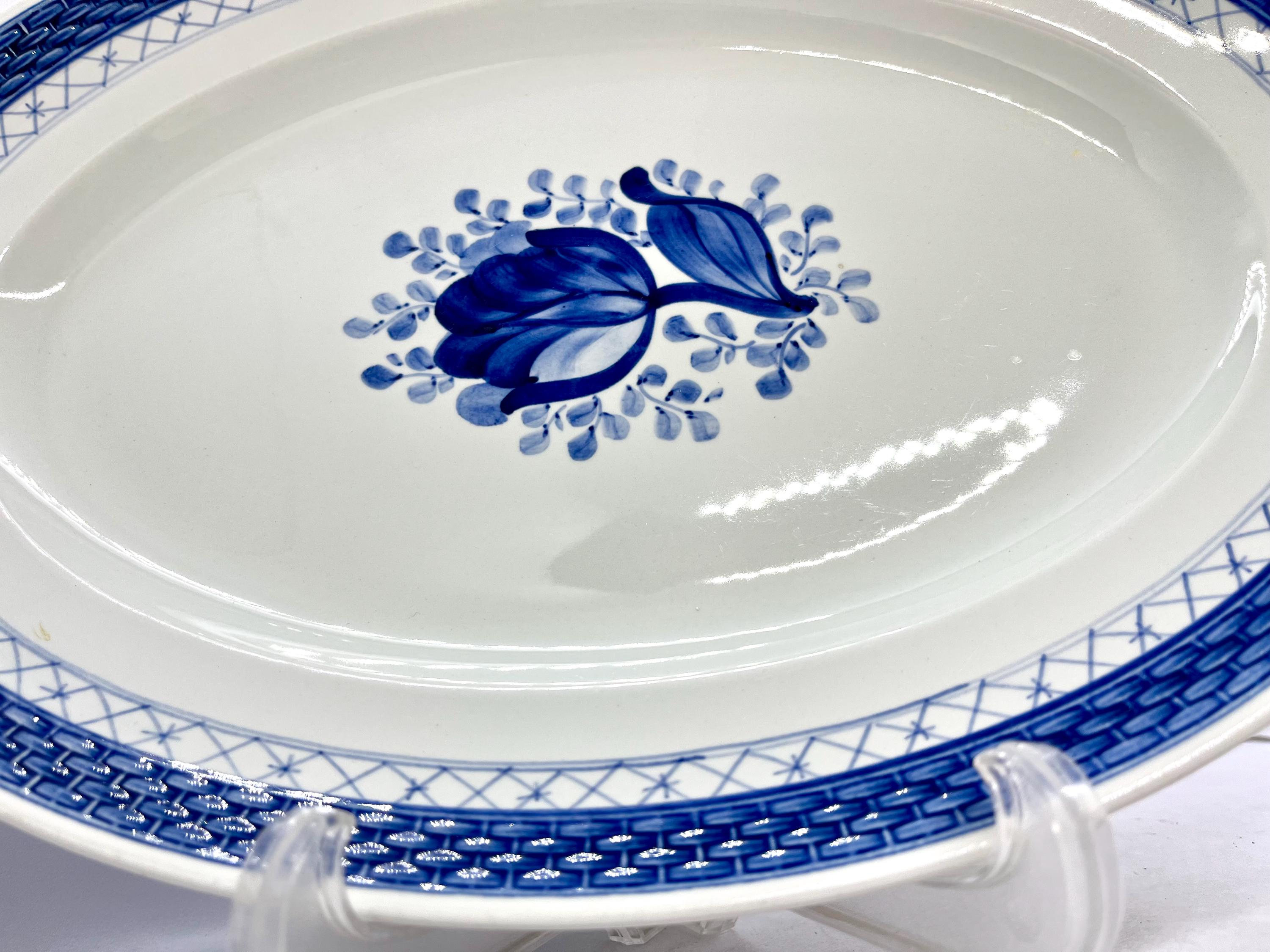 ロイヤルコペンハーゲン　アルミニアブルー　トランケバール皿 ロイヤルコペンハーゲン アルミニアブルー トランケバール皿