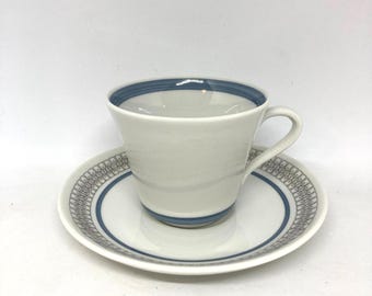 Rorstrand Tim RARE coffe cup duo, Marianne Westmann midcentury Swedish design