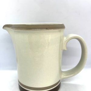 Arabia Pirtti Pitcher, large stoneware jug designed by Raija Uosikkinen for Arabia, vintage Scandinavian design