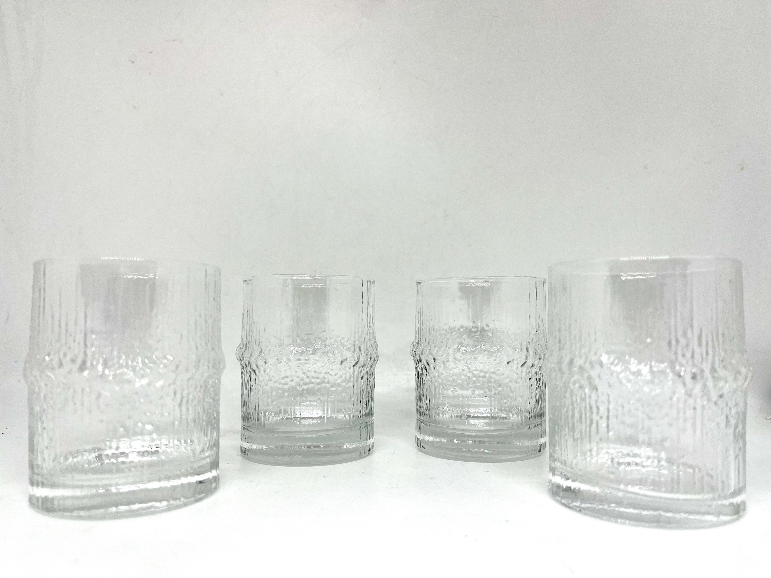 Tapio Wirkkala Glasses, Set of Four Small Iittala 