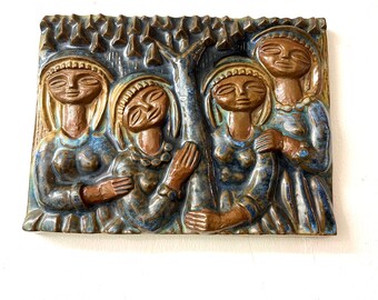マリアンヌ・スタルク プレート Marianne Starck Ceramic Wall Plate