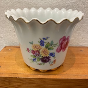 Upsala Ekeby planter, UE / Karlskrona large flower pot in mint condition, Vintage Swedish design