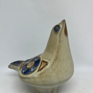 Marianne Starck ceramic Bird, EXTREMELY RARE large ceramic Bird, for Michael Andersen midcentury Danish design