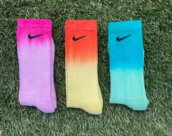 ombre nike socks