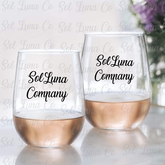Wine Glass Mockup Wine Glass Display Stemlesss Wine Glass Etsy