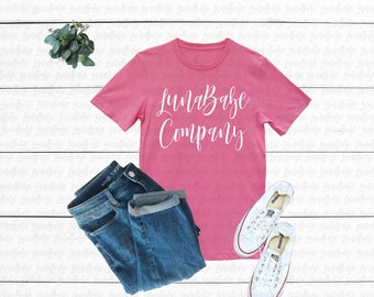 Mockup-t-Stück | Tshirt Mockup | Rosa Hemd Mockup | Rosa Hemd flach legen | Rosa Bella Leinwand flach legen | Mockups | Flatlays | Billige flach legt | Billige Mock-up