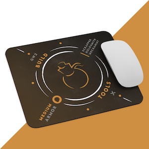 Engineer Life Mousepad - GW2 Inspired DPS Profession MMO Gamer Gift Mouse Pad