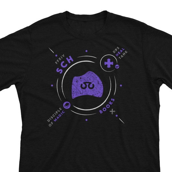 SCH Life - FFXIV Inspired Scholar Healer Job FF14 MMO Gamer Gift Unisex T-Shirt or Hoodie