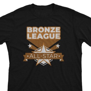 Bronze League All-Star - Funny Bronze Rank Player Gift Unisex T-Shirt or Hoodie