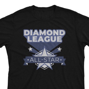 Diamond League All-Star - Overwatch Inspired Funny Diamond Rank Player Gift Unisex T-Shirt or Hoodie